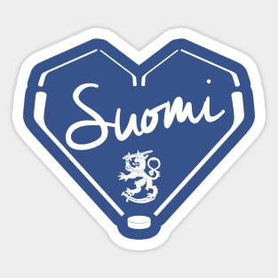 Heart of Suomi Sticker